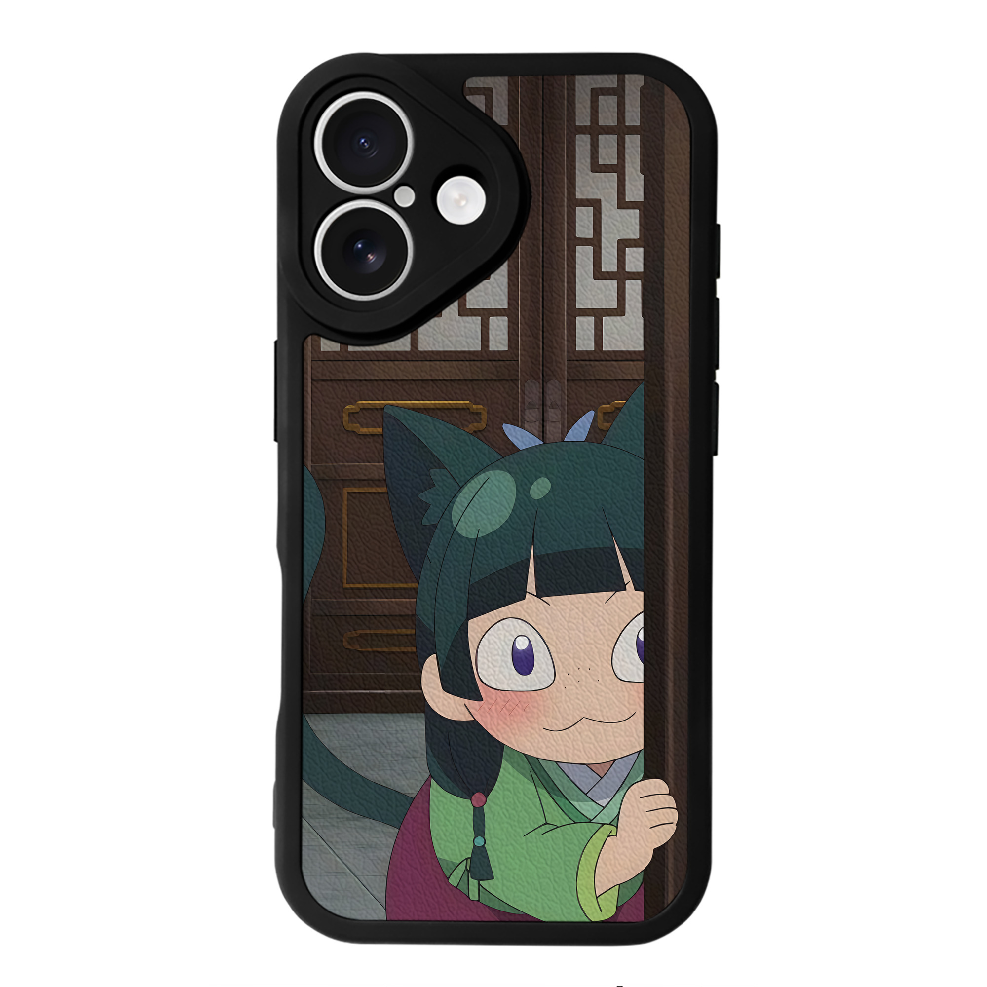 薬屋のひとりごと The Apothecary Diaries 【iPhone 16シリーズ対応】シリコンスマホケース（レザー調） 材質：シリコン